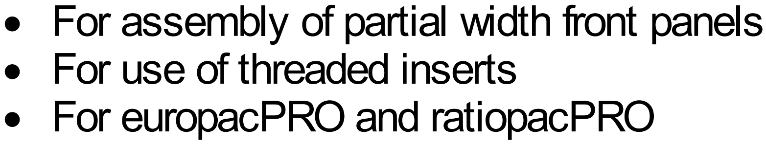 ברגים למארזים 19 אינץ SCHROFF 21101-101